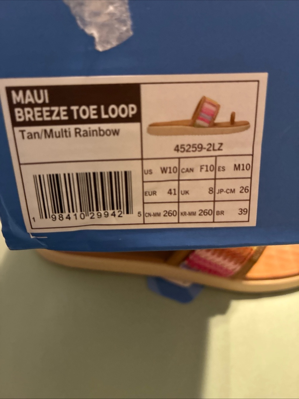 Hey dude ladies Maui breeze sandals size 10 - Picture 6 of 6